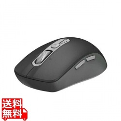 Bluetooth・無線両対応 高速スクロールホイール搭載マウス ブラック 写真1
