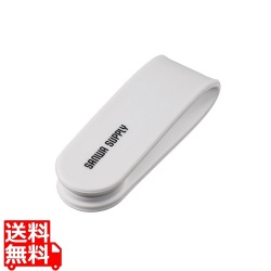 マグネット ケーブルクリップ(ホワイト・5個入り) 写真1