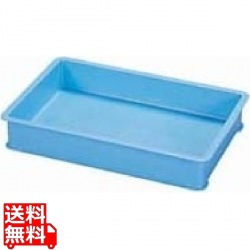 サンコー PPカラー番重B型 ブルー 写真1