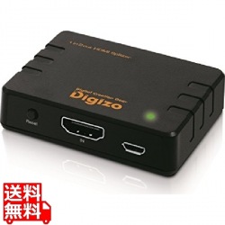HDMI分配器 ( 4K60p/HDR/3D4K対応 ) 1入力2出力 電源不要 写真1