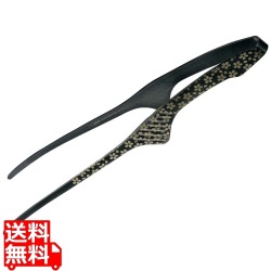 EBM 18-0 黒酸化発色 チョップスティックトング 桜 写真1