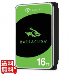 Seagate BarraCuda 3.5 16TB 内蔵HDD メーカー2年保証 SATA 6.0Gb/s 512MB 7200rpm ST16000DM001 CMR 写真1