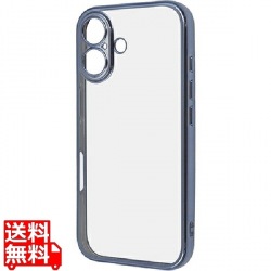 iPhone16 Like STD 精密 カメラ保護衝撃バンパー メタTPUソフトC/LBL 写真1