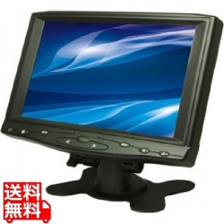 7インチHDMI端子搭載液晶モニター ブラック CL7619N 写真1