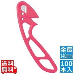 フックナイフ ピンク(100本入)750BH0861 写真1