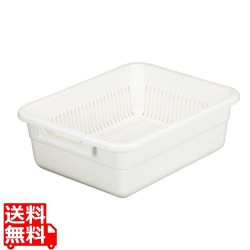 アシスト 水切りカゴ No.1 ベージュ 写真1