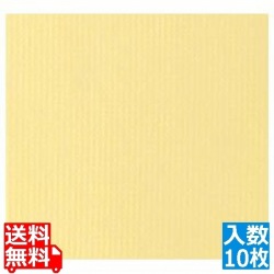 オリビア テーブルクロス シート 1000×1000(10枚入)イエロー 写真1