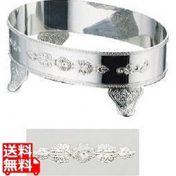 18-8 S型小判飾台 《魚飾台兼用》 48インチ用(C) (菊) 業務用 写真1