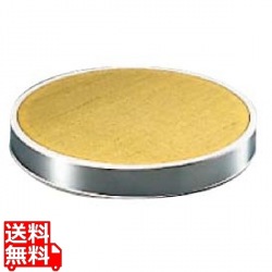 EBM ゴム付ステン枠 裏漉替アミ 真鍮張 荒目 30cm 写真1