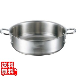 EBM ビストロ 三層クラッド 外輪鍋 45cm 蓋無 ※IH対応(100V/200V) 写真1