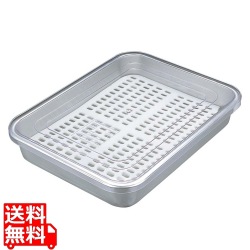 アルマイト 冷凍ケース(目皿付)CP-280 写真1