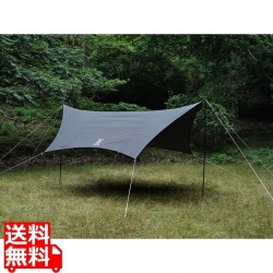 DOD タープ いつかのタープ ブラック TT5-631-BK【正規販売店】 | オールインワン アウトドア キャンプ BBQ ヘキサタープ 写真1