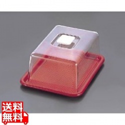 ラブリーハット 角型 特大 赤 MT-536 16インチ 写真1