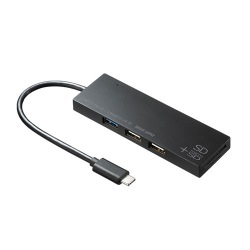 USB Type Cコンボハブ カードリーダー付き 写真1