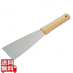 全鋼柄付 金ベラ 3-10 巾60mm 写真1