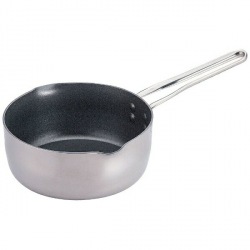 TKG IH2層クラッド CT雪平鍋16cm ※ IH対応 IH (100V/200V)とガス火対応 写真1