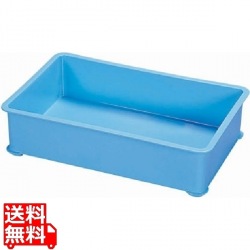 サンコー PP大型カラー番重 A型 ブルー 写真1