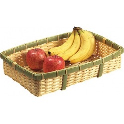 樹脂 身竹角長かご 深 45号 業務用 写真1