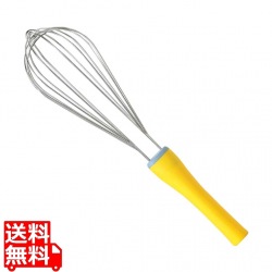 抗菌泡立て II ライン(8本線)AG-30-8 300mm イエロー 写真1