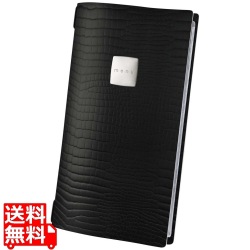 ファッション メニューブック FC4R6KS ブラッククロコ(4RE) 写真1