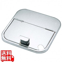 UK ポリカーボネート 角型キッチンポット用割蓋 10.5cm 写真1