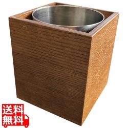 EBM 木枠しゃもじ入れ 茶 写真1