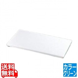 住友 抗菌プラスチックまな板 カラーライン付 SSOOL 緑 写真1