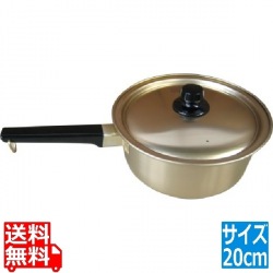 本蓚酸片手鍋20cm 業務用 写真1