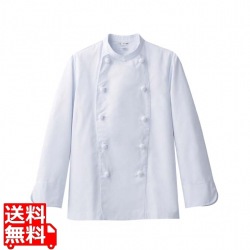 男女兼用コックコート(長袖)AS-110 4L 写真1