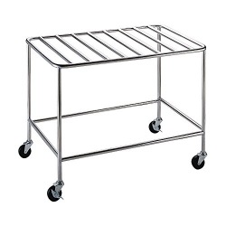 MT18-8角型ざる置台 W(2ヶ置) 写真1