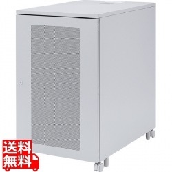 サンワサプライ 19インチマウントボックス(H1000・19U) 縦型サーバーも収納できる19インチマウントボックス CP-203【大型商品の為時間指定不可】 写真1