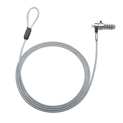 nanoスロット対応セキュリティワイヤー・ダイヤル錠 写真1