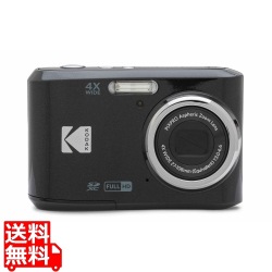 PIXPROデジタルカメラ FriendlyZoomモデル FZ45ブラック 写真1