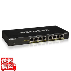 PoE+対応 ギガビット8ポート アンマネージスイッチ 写真1