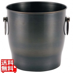 18-8 ワインクーラー(ブラックブルー系酸化被膜) 写真1