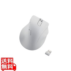 静音 2.4GHz無線マウス ”EX-G”5ボタン XLサイズ 写真1