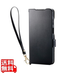 Galaxy A25 5G ソフトレザーケース 磁石付 耐衝撃 ハンドストラップ付 写真1