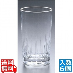 タンブラー・08206HS 71切子 190cc(6ヶ入)K71-06 写真1