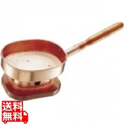 銅木柄台付十能 写真1