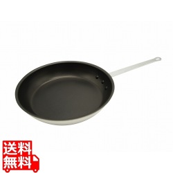 フッ素樹脂コート アルミフライパン(グリップ付) 37cm(14インチ) 写真1