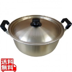 本蓚酸両手鍋30cm 業務用 写真1