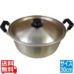 本蓚酸両手鍋30cm 業務用 写真1