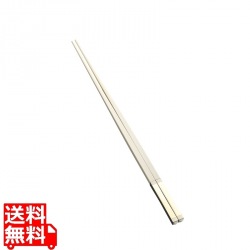 カンダ (KANKUMA) 燕舞 SPS 箸 真鍮キャップ アイボリー金 250mm 燕三条 454164 写真1