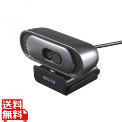 390万画素WEBカメラ オートフォーカス ステレオマイク内蔵 三脚穴付 ブラック 写真1