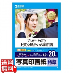 インクジェット写真印画紙・絹目 写真1