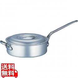 アルミ マイスター片手浅型鍋 30cm ※ ガス火専用 写真1