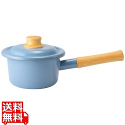 コットンプラス ミルクパン 14cm アッシュブルー CTP-14MAB 写真1