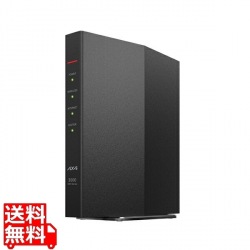 無線LAN親機 11ax/ac/n/a/g/b 2401+573Mbps ブラック 写真1