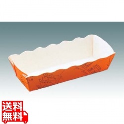 ベーキングトレー イングランド柄長方型 BT-102-L (50枚入) 写真1