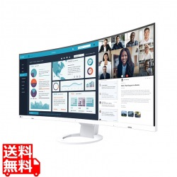 95.3cm(37.5)型カラー液晶モニター FlexScan EV3895 ホワイト 写真1